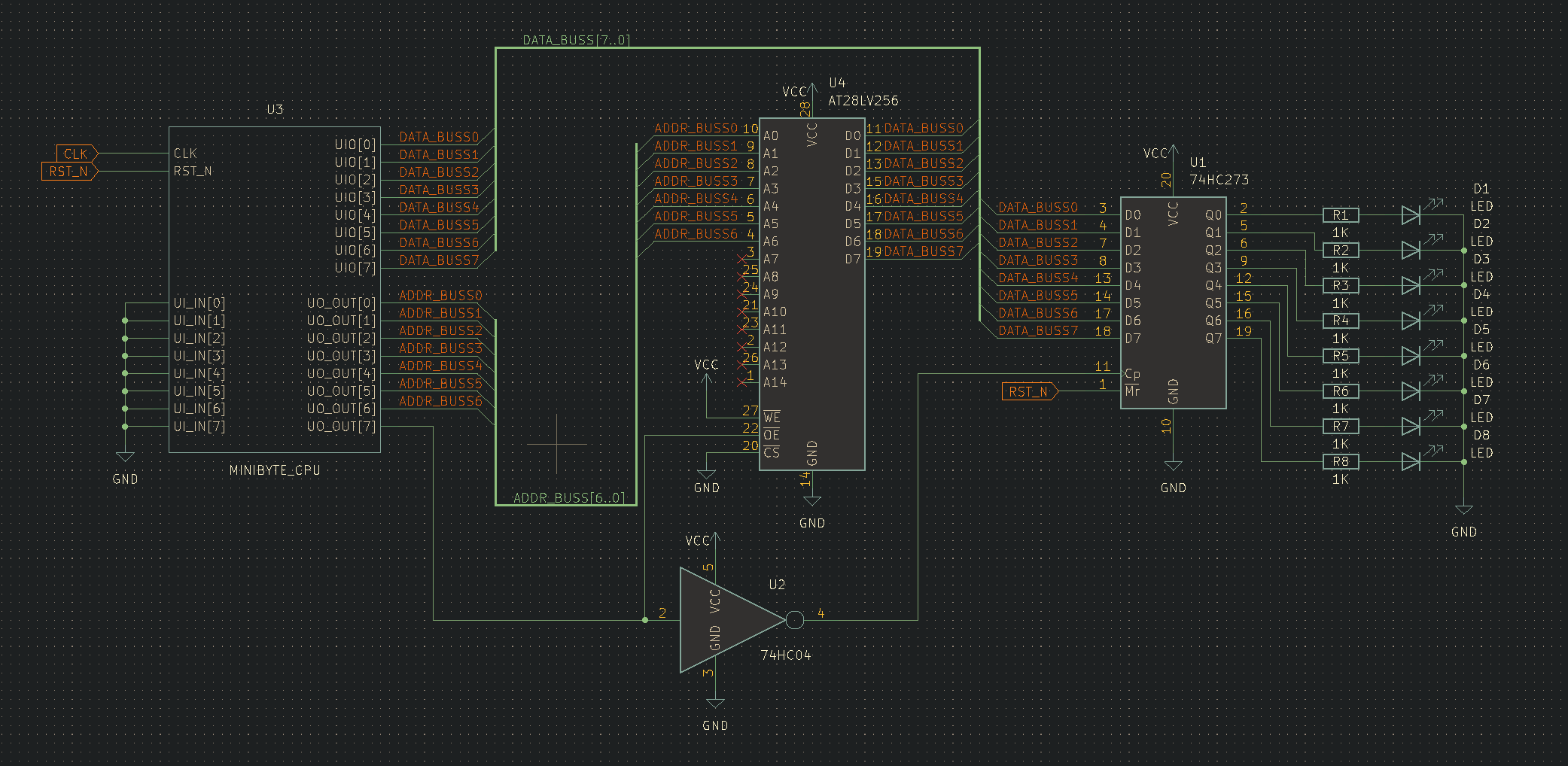 External EEPROM Schematic