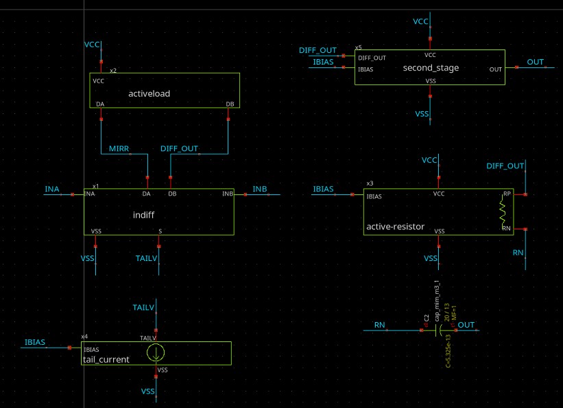 Op Amp Schematic