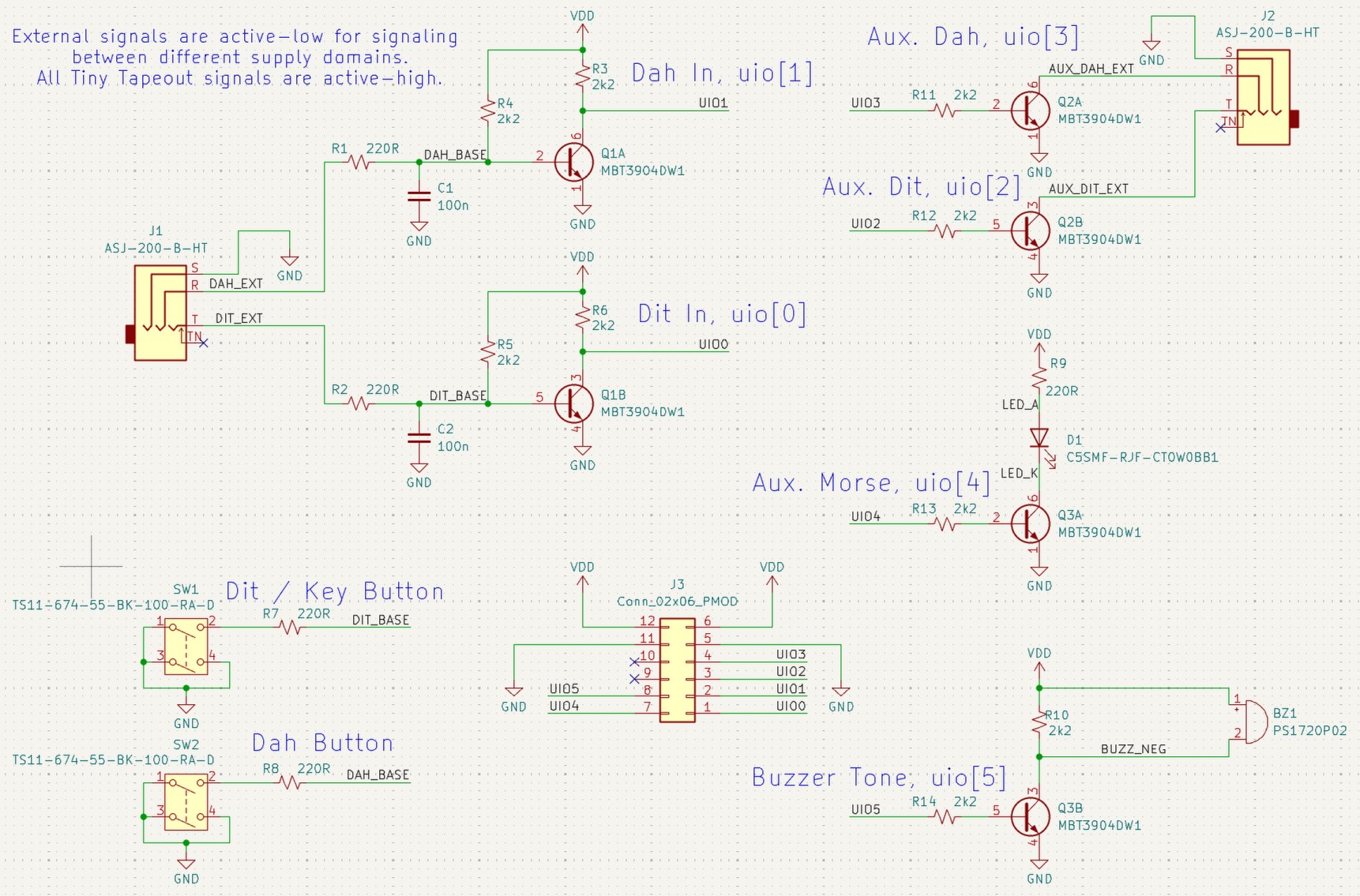 KiCad Application Schematic - 2024 Sep 02
