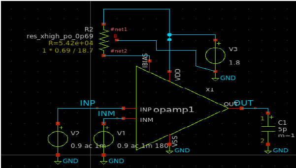 Opamp Testbench