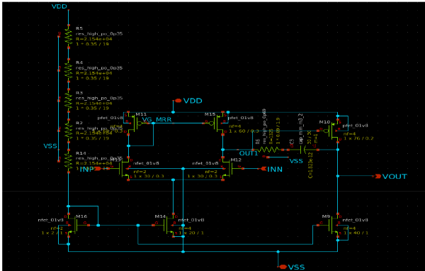 Opamp Schematic