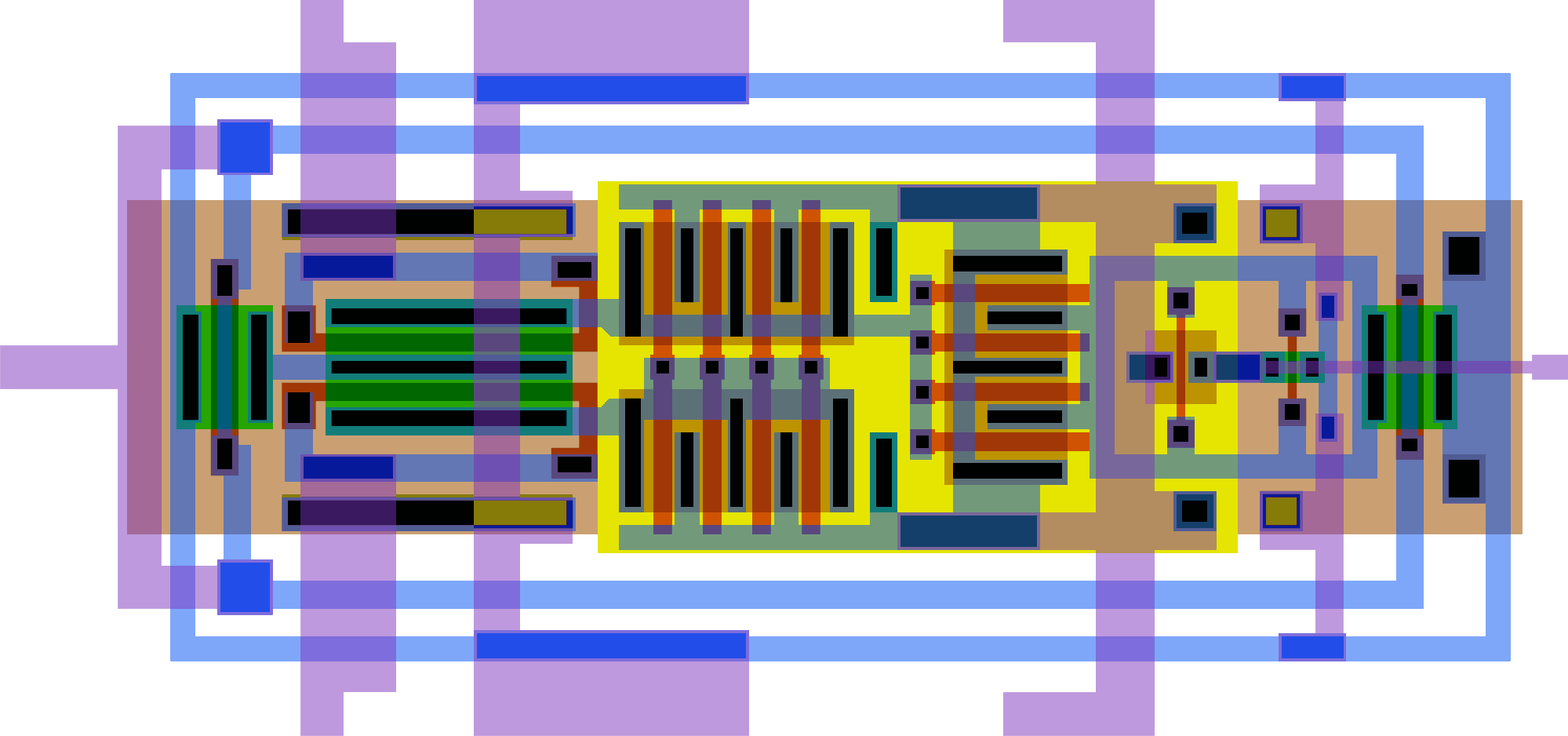 Comparator GDS layout