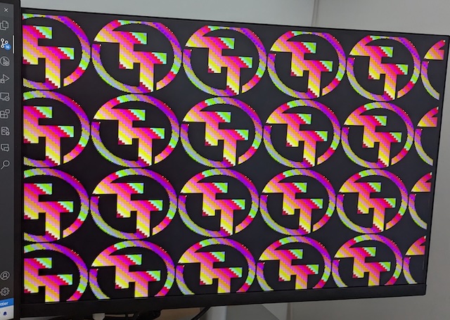 Tiny Tapeout screensaver